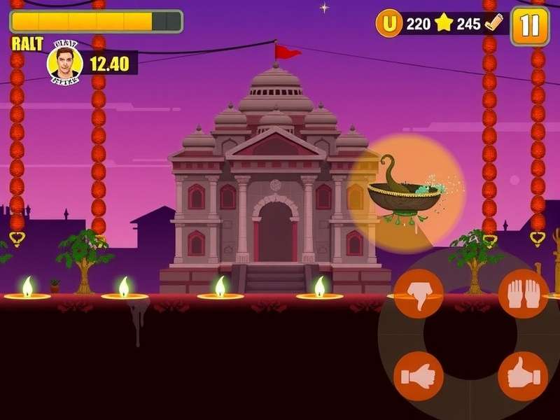 Temple Rush Hero Game Screenshot